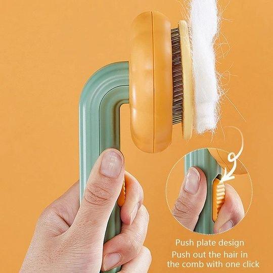 Pet Brush - Perie indepartare par de animale cu varfuri pentru masaj