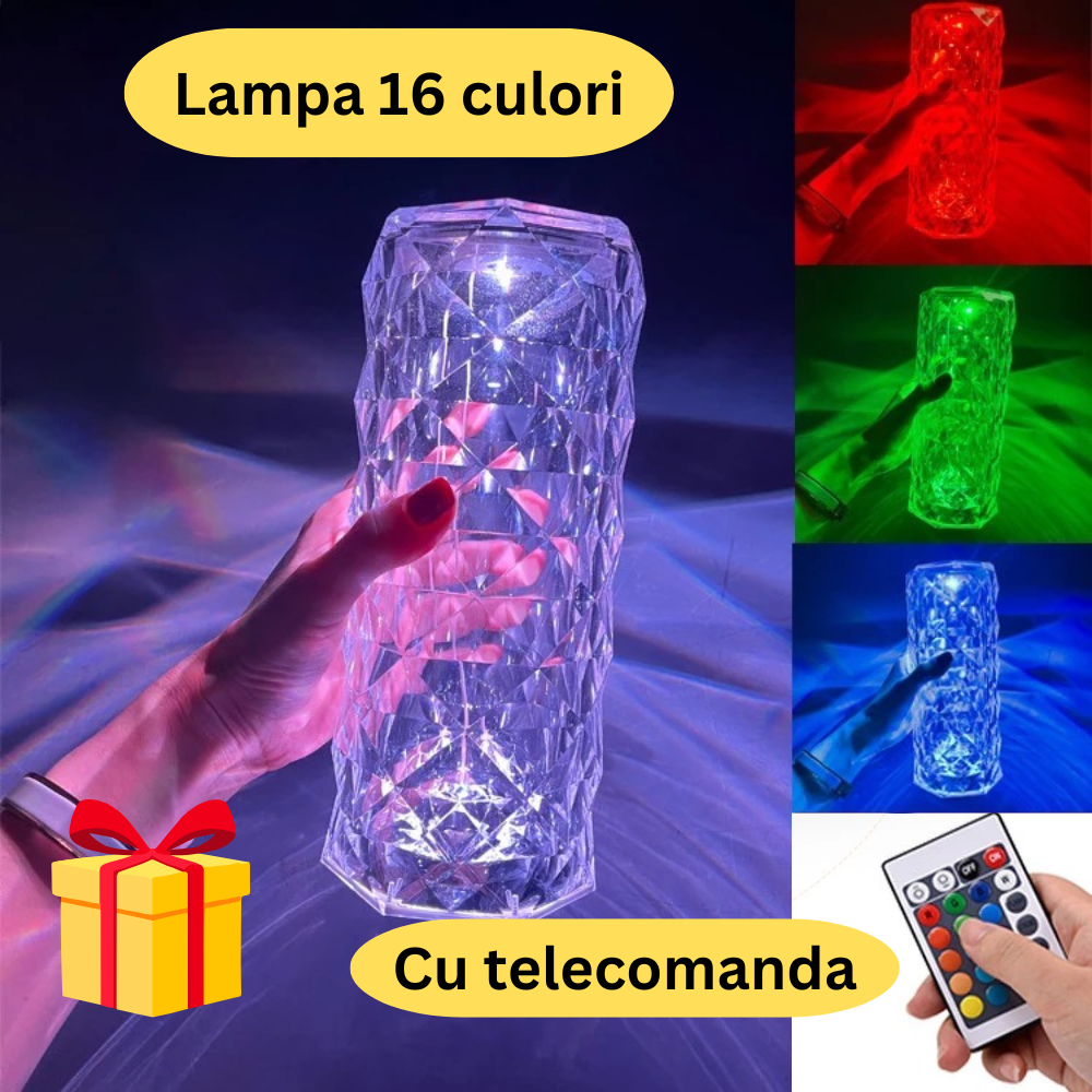 Lampa Diamond cu LED