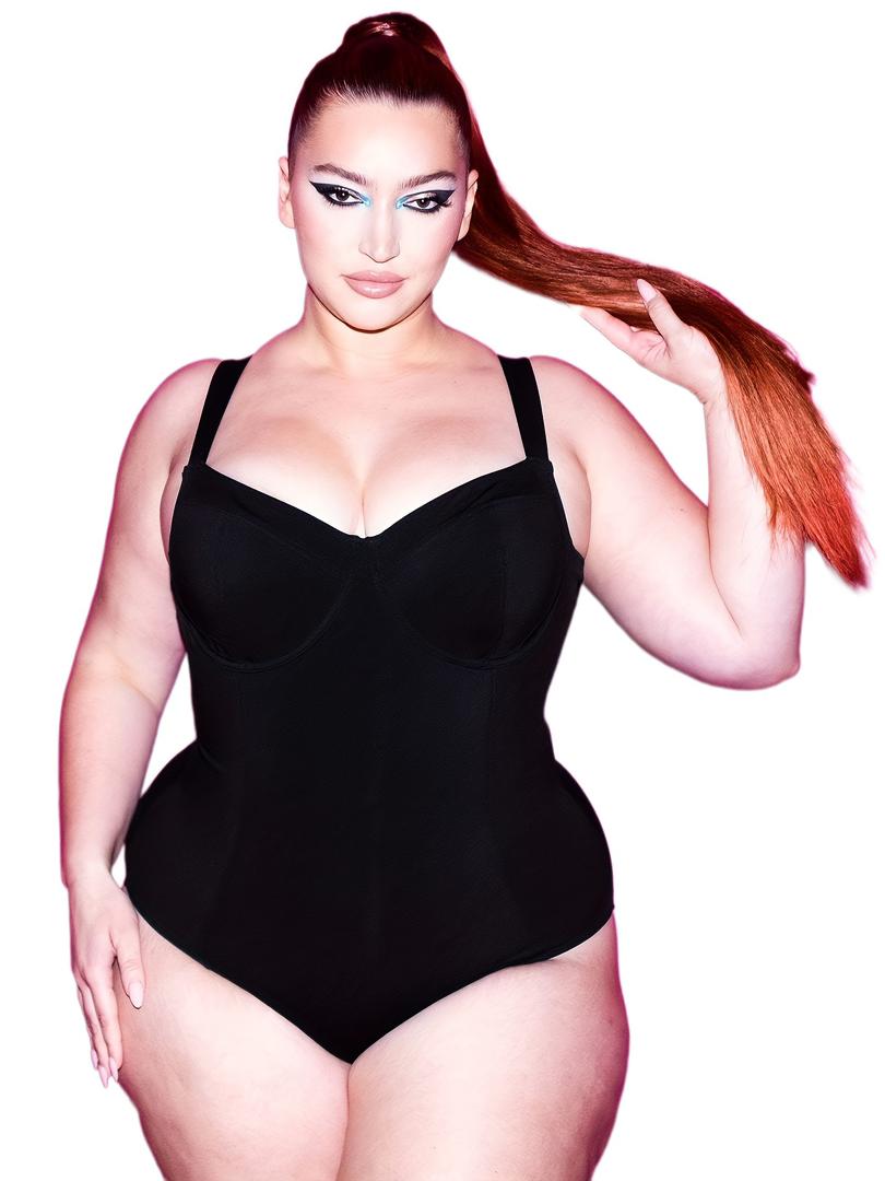 Costum/body cu talie modelatoare