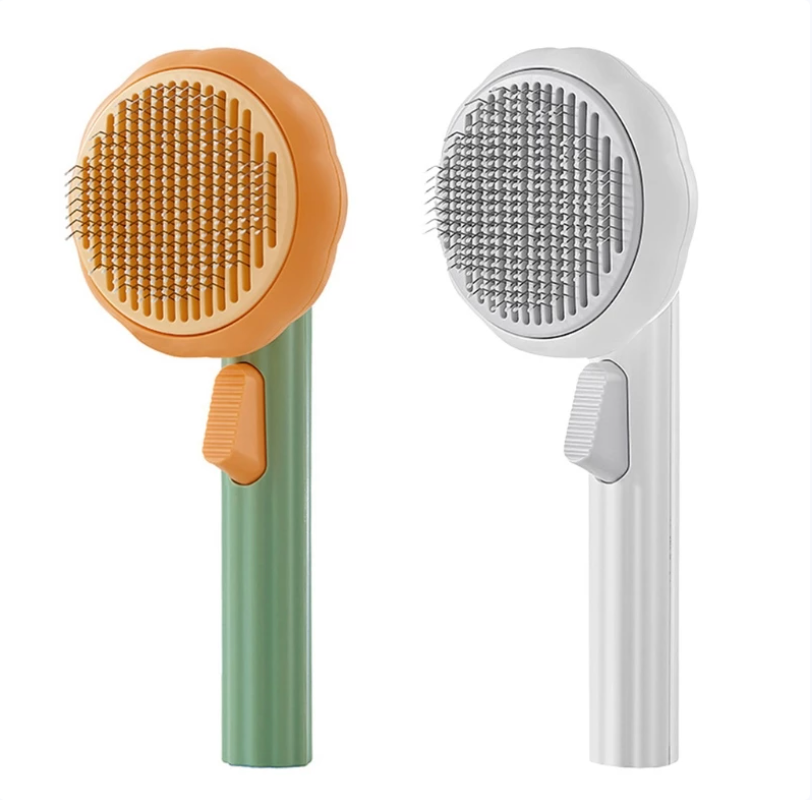 Pet Brush - Perie indepartare par de animale cu varfuri pentru masaj