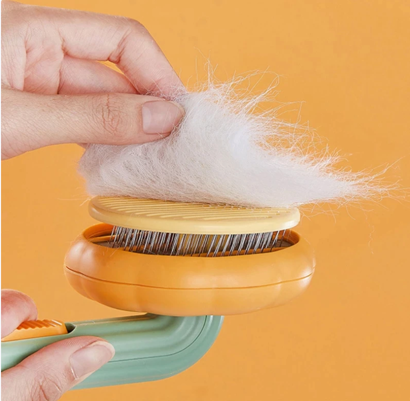Pet Brush - Perie indepartare par de animale cu varfuri pentru masaj