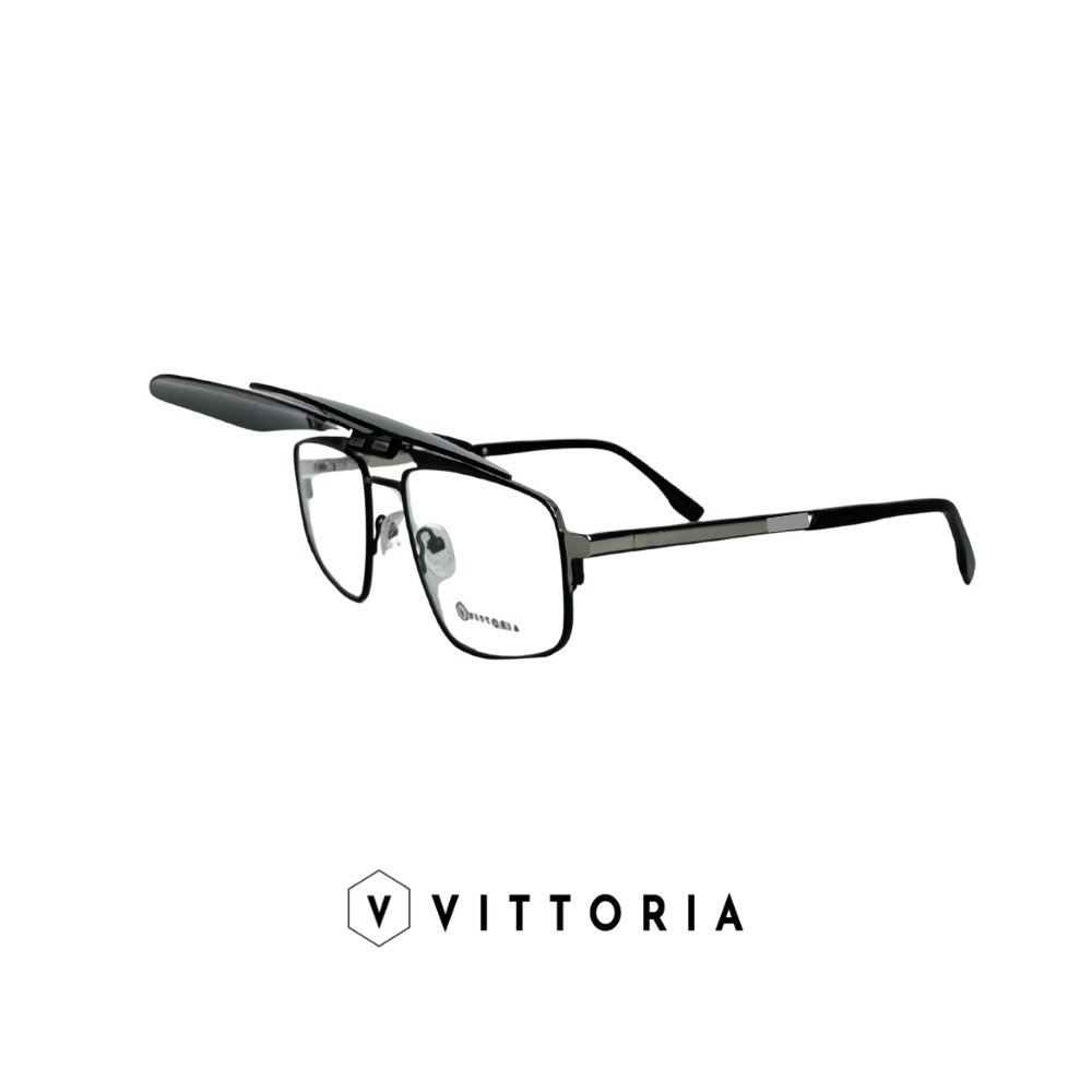 Ochelari Clip On, Polarizati, HEX Flip