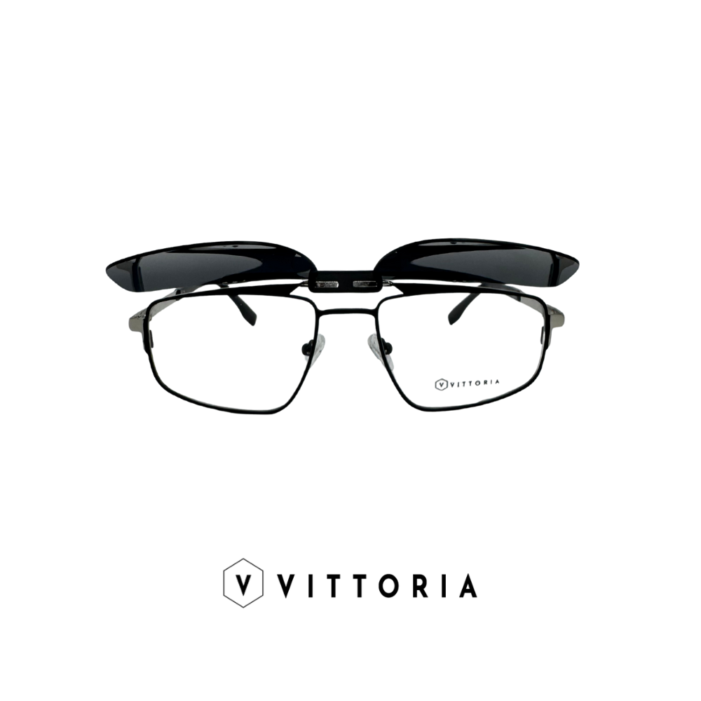 Ochelari Clip On, Polarizati, HEX Flip