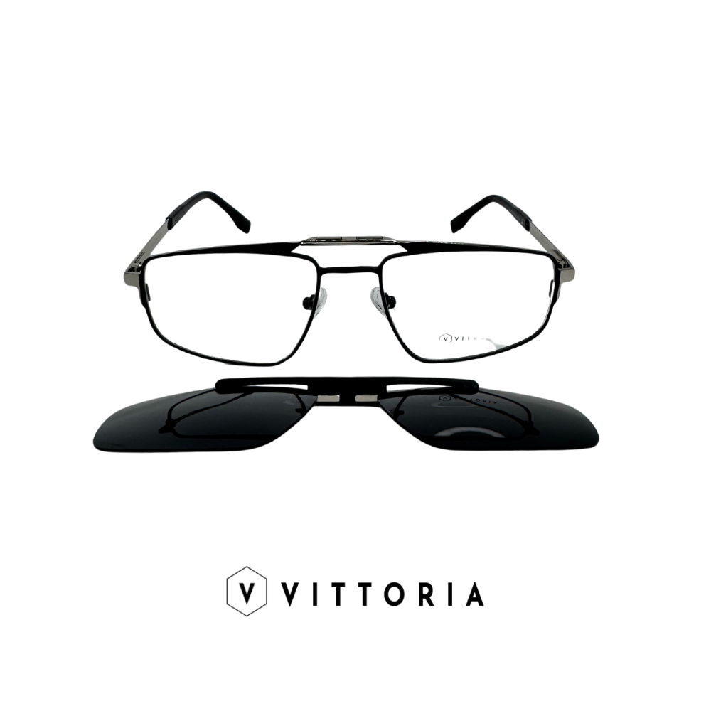 Ochelari Clip On, Polarizati, HEX Flip