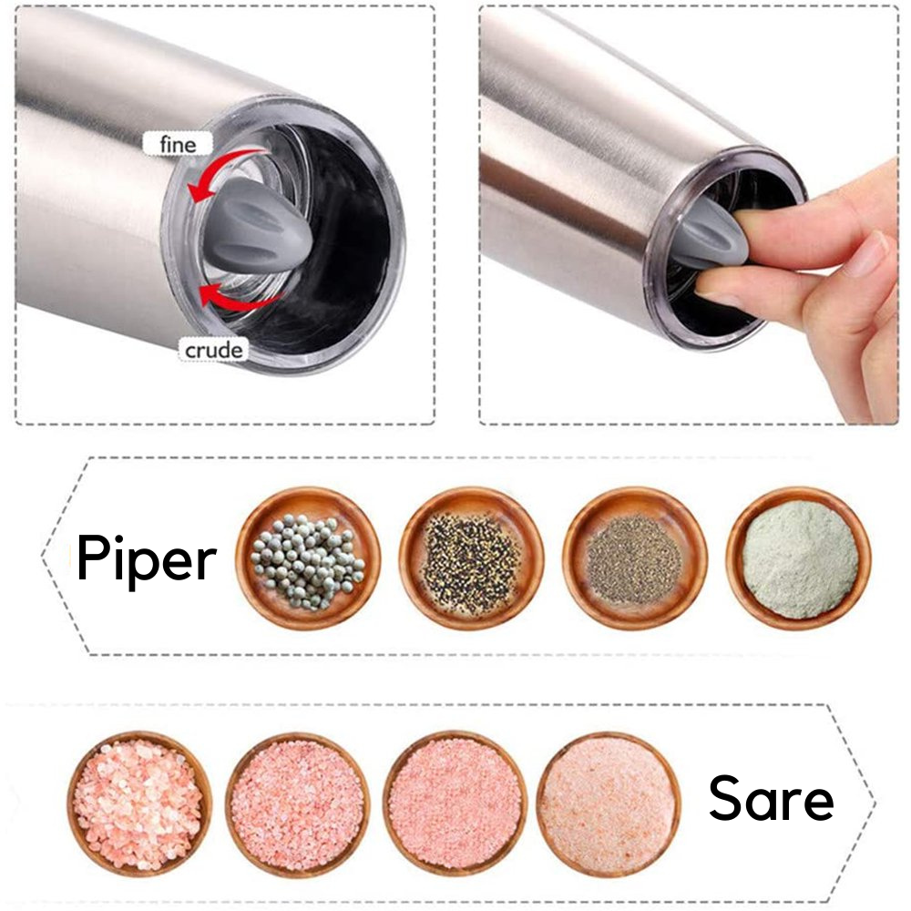 Pro Grinder™ • Rasnita electrica automata cu LED