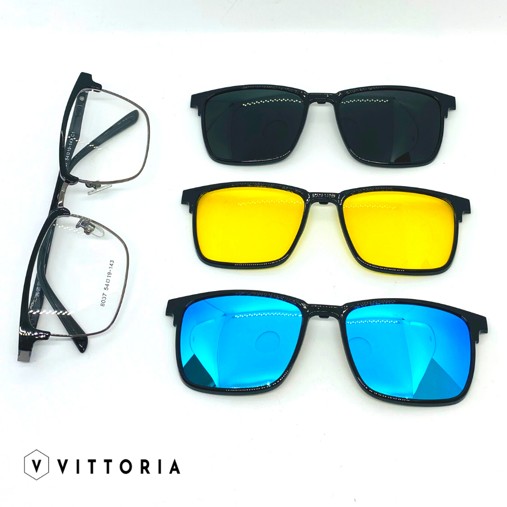 Rame ochelari Deluxe • Clip on Polarizat • Ultem