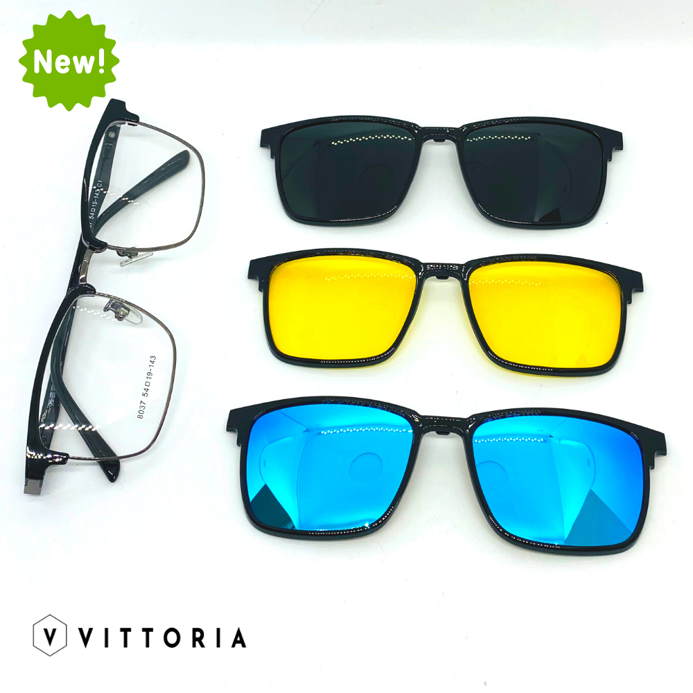Rame ochelari Deluxe • Clip on Polarizat • Ultem