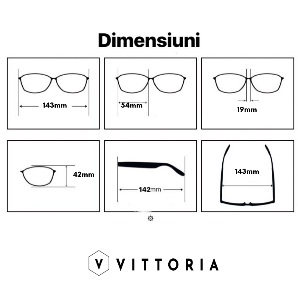 Rame ochelari Deluxe • Clip on Polarizat • Ultem