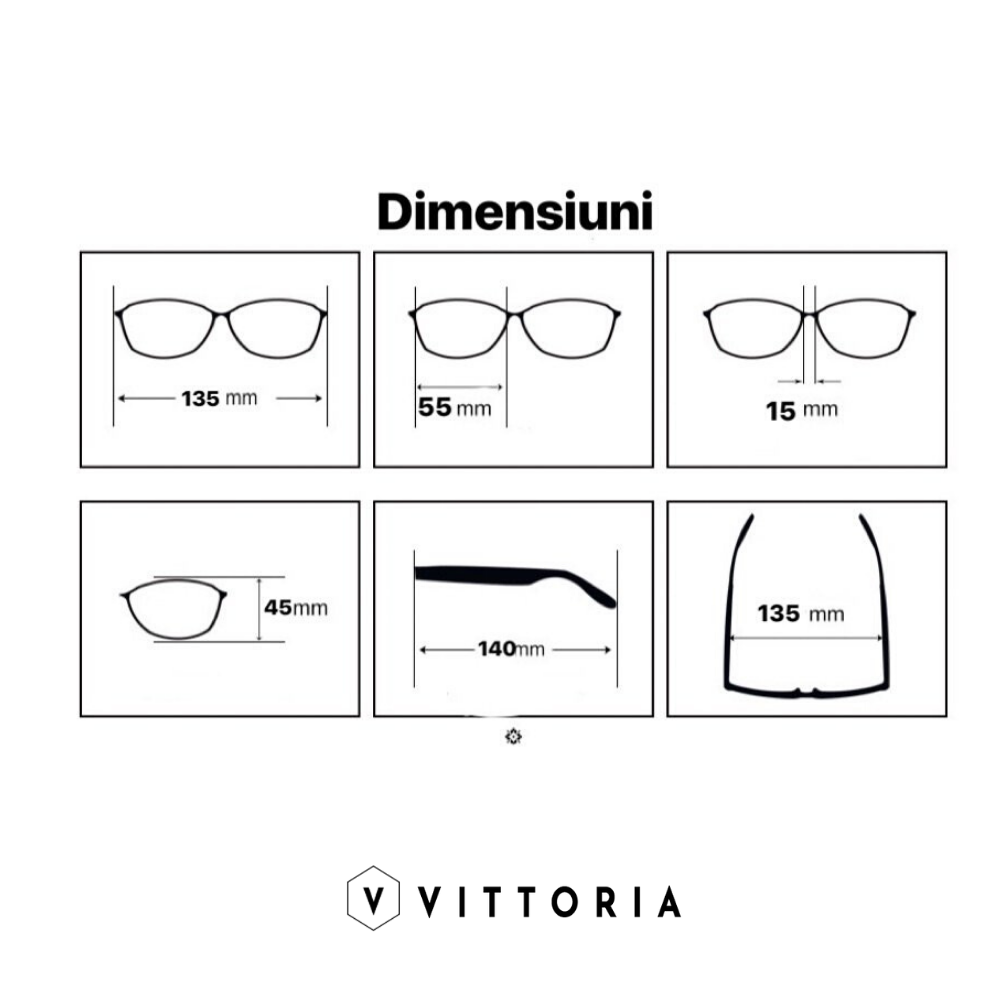 Ochelari 5 in 1 PP