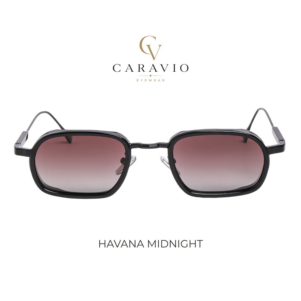 Ochelari de soare metalici, HAVANA