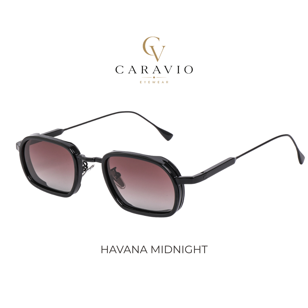 Ochelari de soare metalici, HAVANA