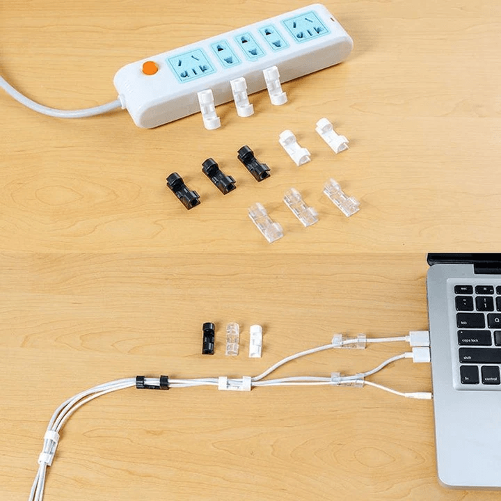 Set Cleme de Cabluri Autoadezive