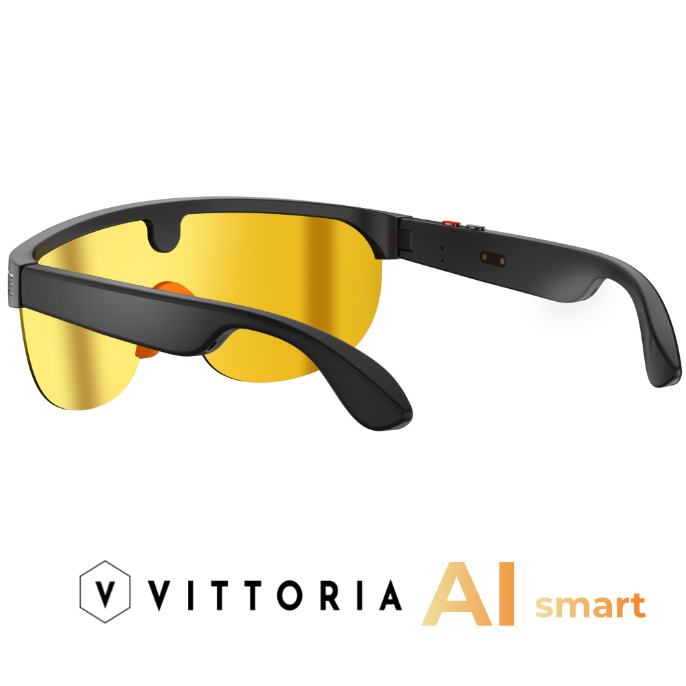 Ochelari sport cu camera si  Asistent AI