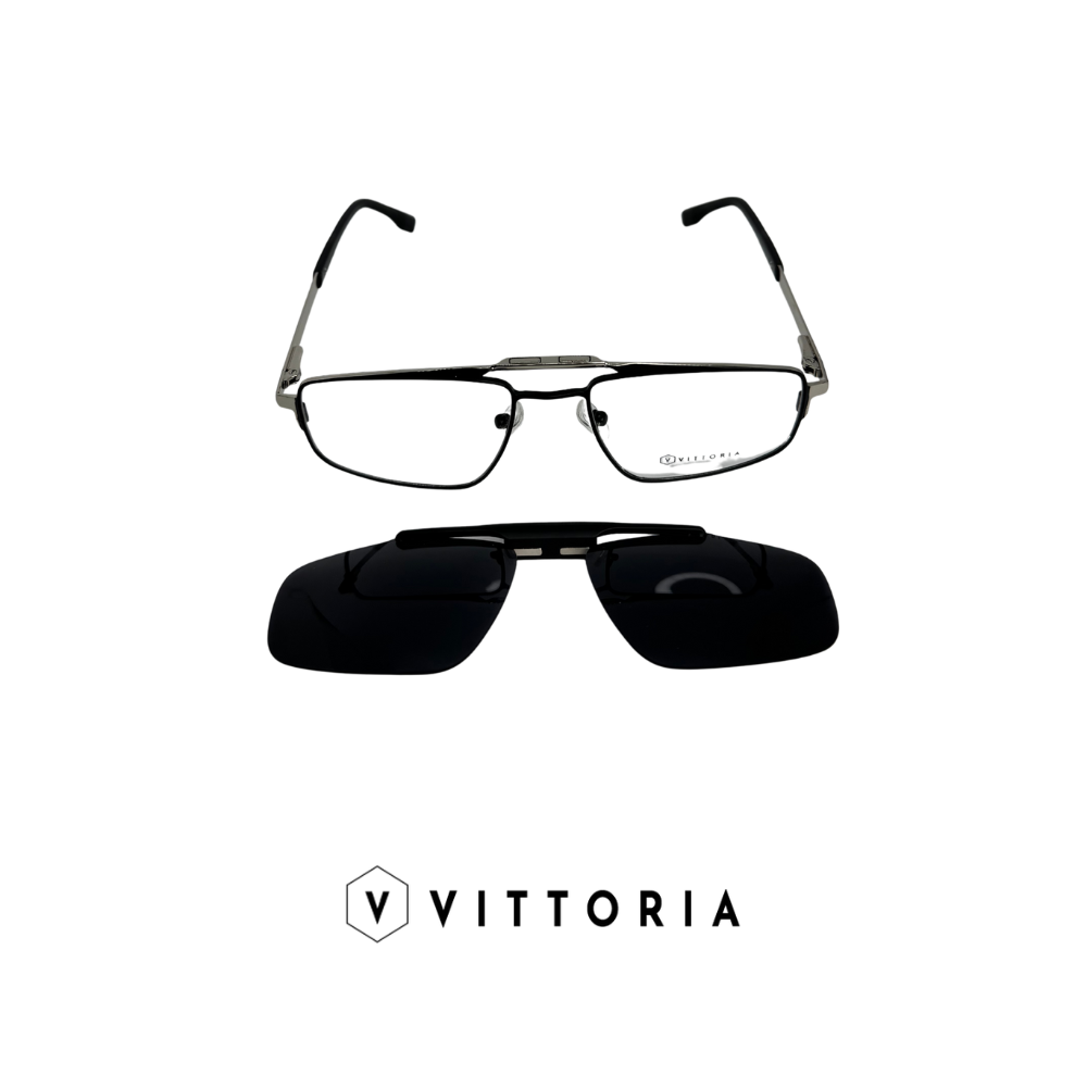 Ochelari Clip On, Polarizati, HEX Flip