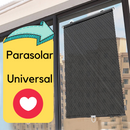 Parasolar universal cu ventuze